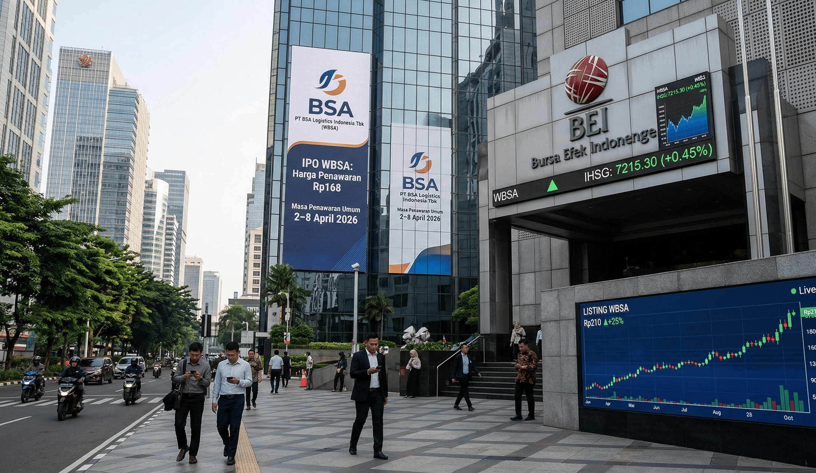 IPO WBSA: Mengulas Prospek Saham BSA Logistics dan Strategi Akuisisi di Balik Harga Rp168