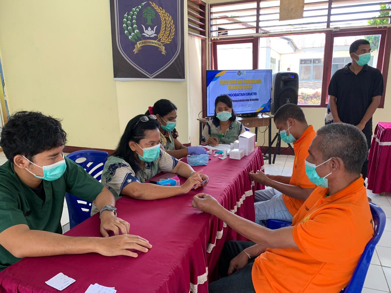 HBP ke-62, Lapas Atambua Berikan Pemeriksaan Kesehatan Gratis untuk Warga Binaan dan Keluarga