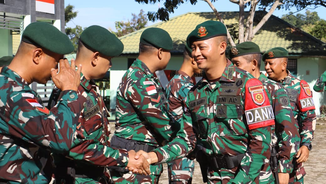 Prajurit Yonarmed 12 Kostrad Naik Pangkat, Satgas Pamtas RI–RDTL Perkuat Dedikasi Pengamanan Perbata